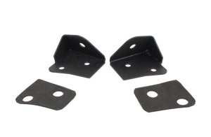 Jeep Wrangler Unlimited Light Mount - Windshield - Fishbone Offroad - Windshield Light Bracket FB21015 - Black - `07-`18